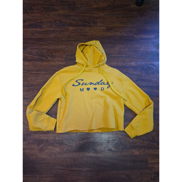 Freeze Tops - Freeze crop hoodie Sunday mood size XS
